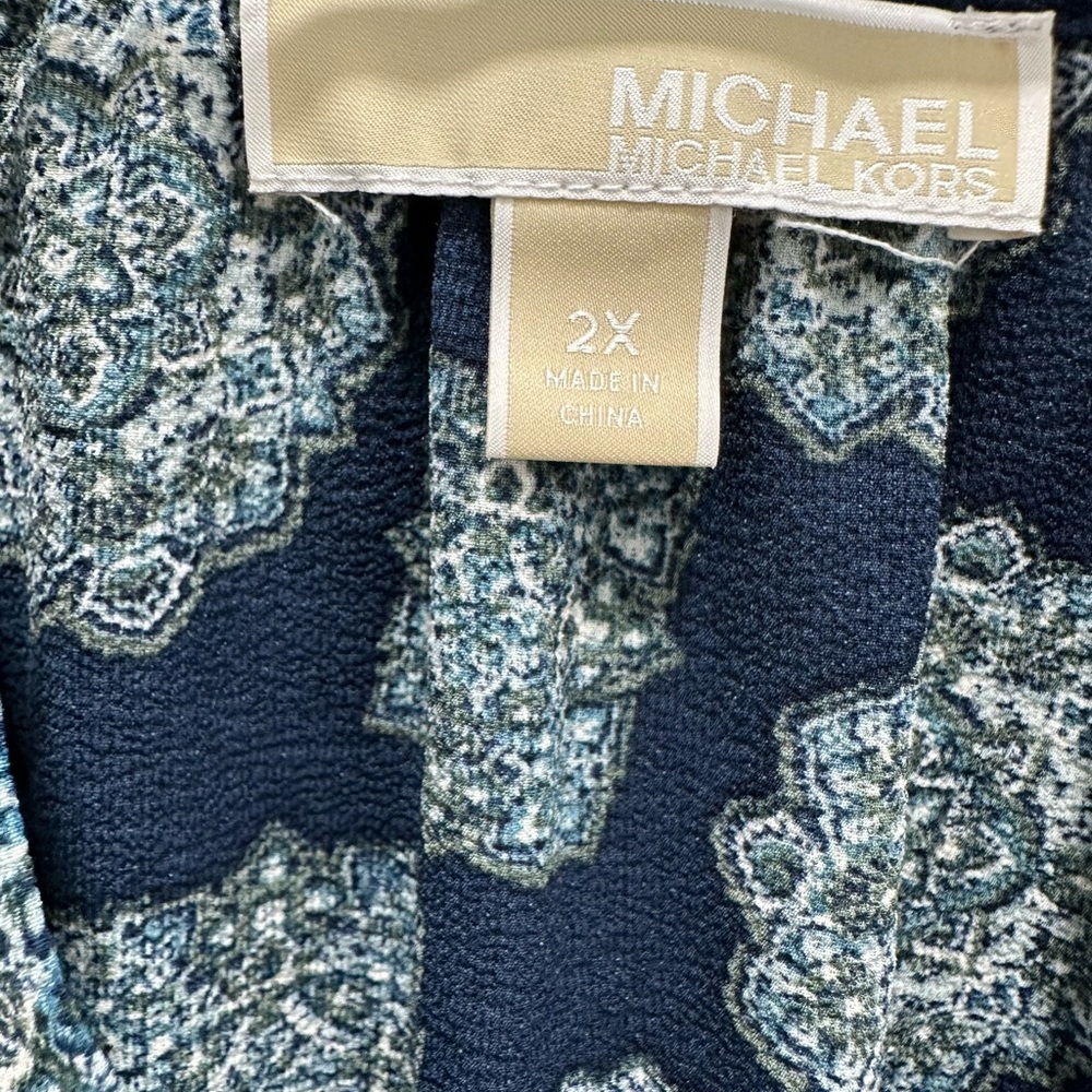 Michael Kors blouse beautiful  and fun to wear for any occasion